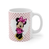 Kép 1/6 - Disney Minnie egér egyedi névreszóló kerámia bögre 3dl Pink