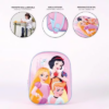 Kép 4/6 - Disney Hercegnők 3D hátizsák, táska 31 cm