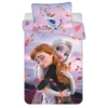 Kép 1/5 - Disney Frozen, Jégvarázs Gyerek ágyneműhuzat 100×135cm, 40×60 cm  Testvéri szeretet
