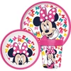 Disney Minnie Bows étkészlet, micro műanyag szett