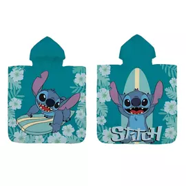 Disney Lilo és Stitch, A csillagkutya strand törölköző Surf poncsó 55x110 cm