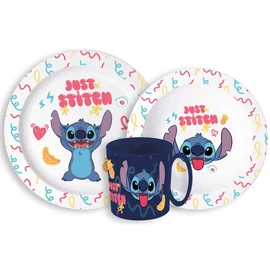 Disney Lilo és Stitch Palms étkészlet, micro műanyag szett