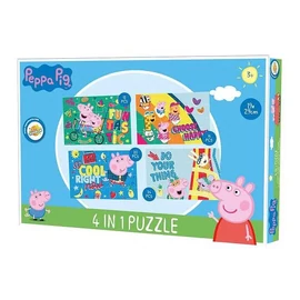 Peppa malac Fun puzzle 4 az 1-ben