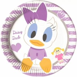 Disney Minnie Infant, Daisy Papírtányér 8 db-os 19,5 cm