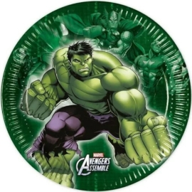 Avengers Multi Heroes, Bosszúállók Papírtányér 8 db-os 19,5 cm