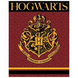 Harry Potter Crest coral fleece polár takaró 120x150cm