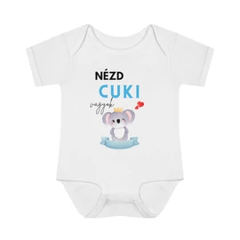 Nézd milyen cuki vagyok - Koala maci body kék