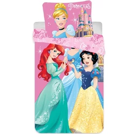 Disney Hercegnők Gyerek ágyneműhuzat 90×140cm, 40×55 cm