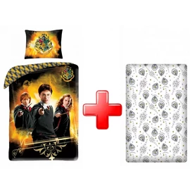 Harry Potter ágyneműhuzat és gumis lepedő szett