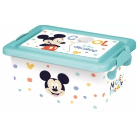 Disney Mickey műanyag tároló doboz 3,7 L