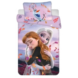 Disney Frozen, Jégvarázs Gyerek ágyneműhuzat 100×135cm, 40×60 cm  Testvéri szeretet