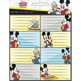 Disney Mickey füzetcímke 16 db-os