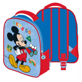 Disney Mickey Let's Go hátizsák, táska 28 cm