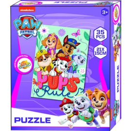 Mancs Őrjárat Pups mini puzzle 35 db-os