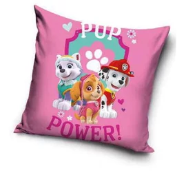 Mancs Őrjárat Pup Power párnahuzat 40x40 cm