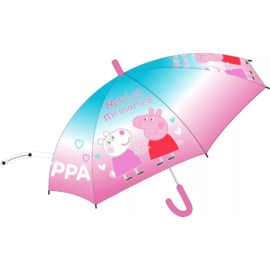 Peppa malac és Suzie bari gyerek félautomata esernyő Ø74 cm