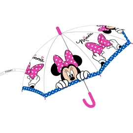 Disney Minnie gyerek félautomata átlátszó esernyő Ø74 cm