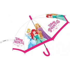 Disney Hercegnők gyerek félautomata átlátszó esernyő Ø74 cm