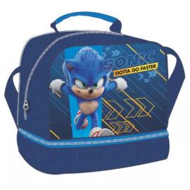 Sonic a sündisznó thermo uzsonnás táska 21 cm