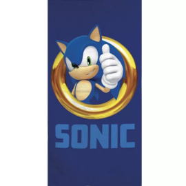 Sonic a sündisznó Thumbs Up fürdőlepedő, strand törölköző 70x140cm