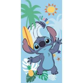 Disney Lilo és Stitch Summer, A csillagkutya fürdőlepedő, strand törölköző 70x140cm
