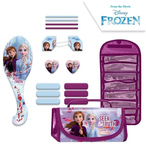 Disney Jégvarázs haj kiegészítő + neszeszer táska