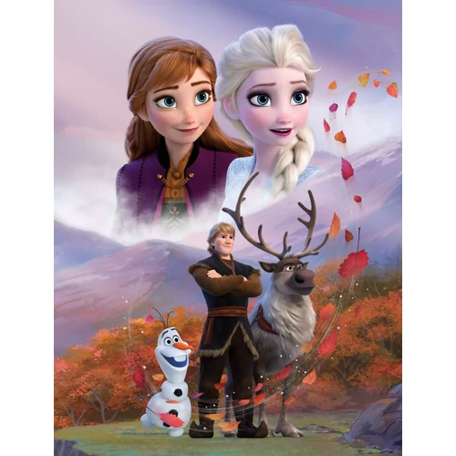 Disney Jégvarázs Wind polár takaró 130x170 cm