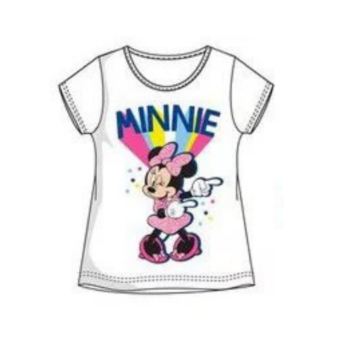 Minnie rövid ujjú póló 8 év/128-as fehér