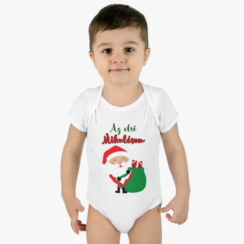 Első Mikulásom baba body