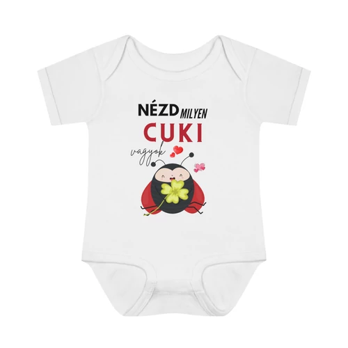Nézd milyen cuki vagyok - Katica bogár body