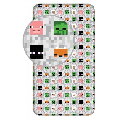 Minecraft gumis lepedő 90*200 cm
