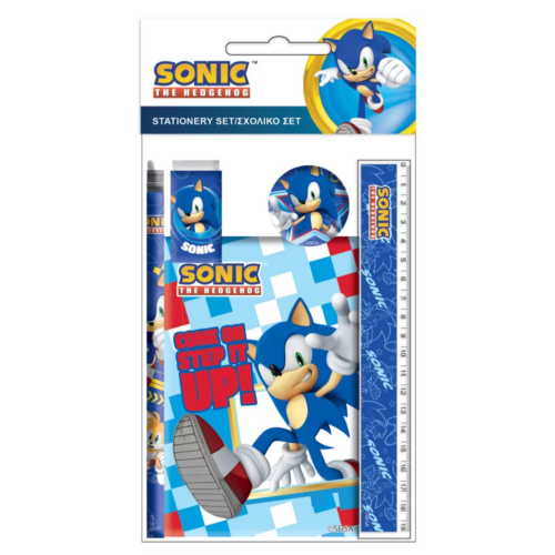 Sonic a sündisznó írószer szett 5 db-os
