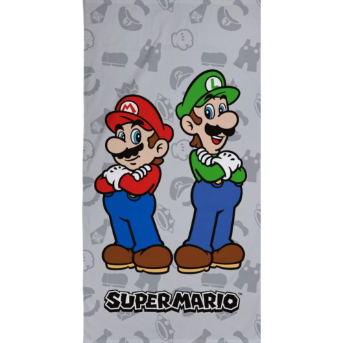 Super Mario fürdőlepedő, strand törölköző Friends 70*140cm