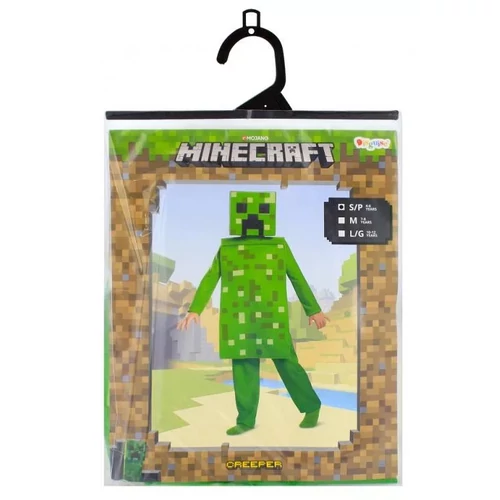 Minecraft Creeper Classic jelmez 4-6 év