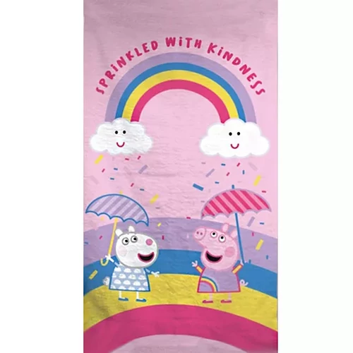 Peppa malac Sprinkled fürdőlepedő, strand törölköző 70x140cm