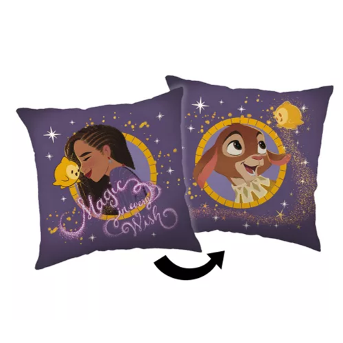 Disney Wish párna, díszpárna 35x35 cm