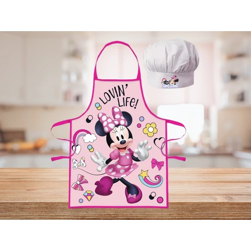 Disney Minnie gyerek kötény 2 darabos szett
